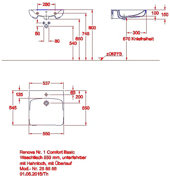 Renova Comfort WT barrierefrei 55x55cm, m. Hl., m. Ül._kgv_r1_comf_basic_258555