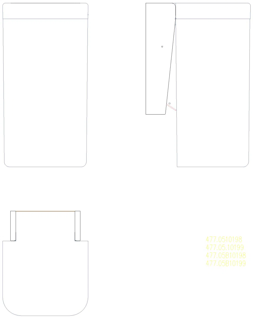 HEWI Hygieneabfallbehälter Kniebetät. Korpus Fb 98, Rahmen apfelgrün