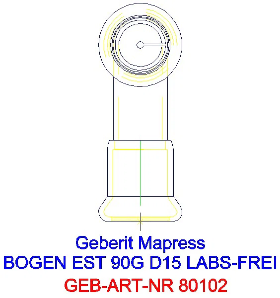 GE Mapress Edelstahl Bogen 90Gr d15 (LABS-frei)_80102_L