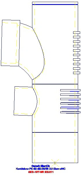 GE Silent-db20 Kombibogenabzweig 88,5Gr d90/90/56_308.811.14.1_A