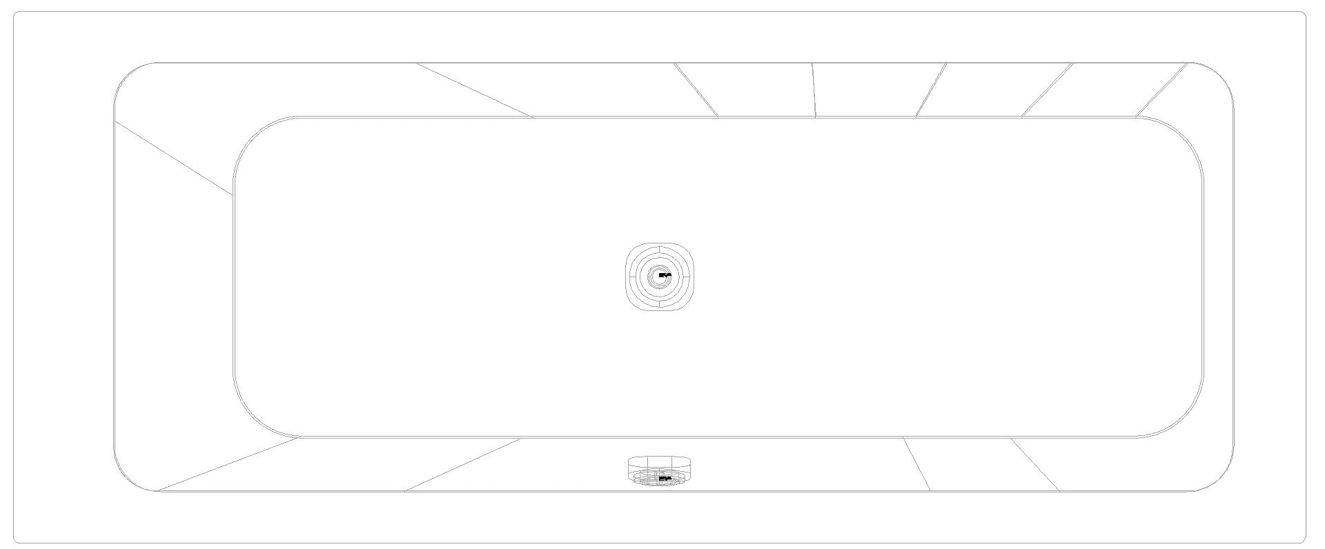 KALDEWEI PURO NEXT COMBI Badewanne, 1700x700 mm, Modell-Nr: 1433