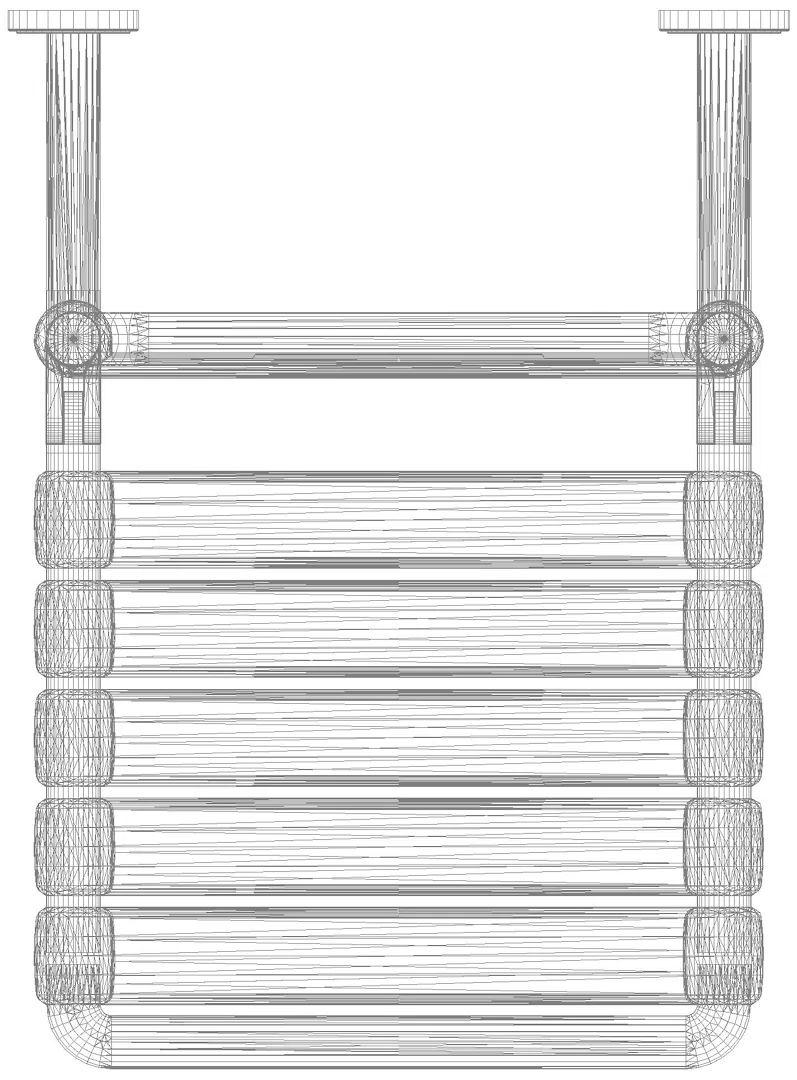 HEWI UK Klappsitz mit Bodenstütze, B:450 mm, T:665mm umbra