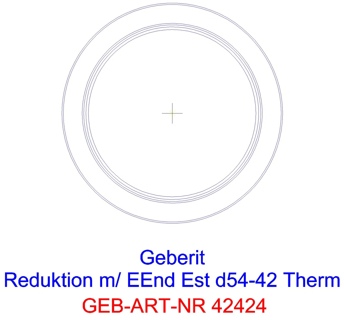 GE Mapress Therm Reduktion mit Einschubende d42-35_42424_a