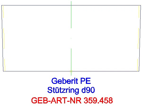 GE PE Stützring d90_359.458.00.1_L