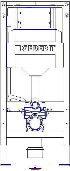 GE Duofix Element f. WWC, 112 cm Sigma UP-SPK 12cm, Power & Connect Box_111900006_A
