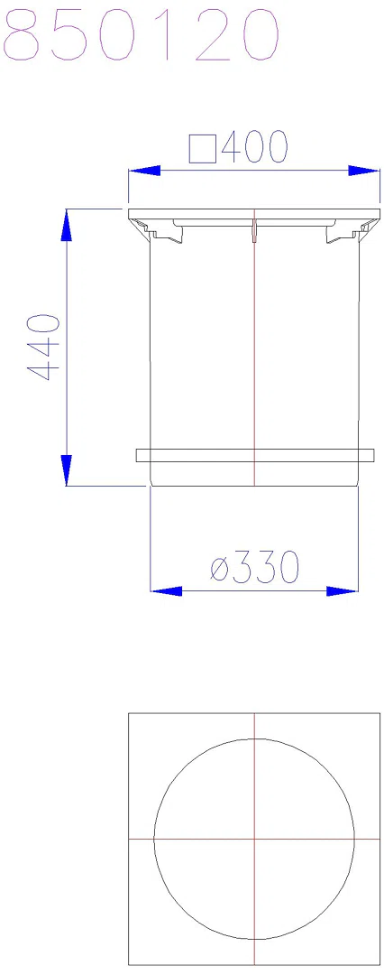 KESSEL-Aufsatzstück mit Klemmring, Klasse A/B