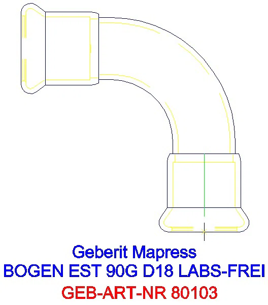 GE Mapress Edelstahl Bogen 90Gr d18 (LABS-frei)_80103_A