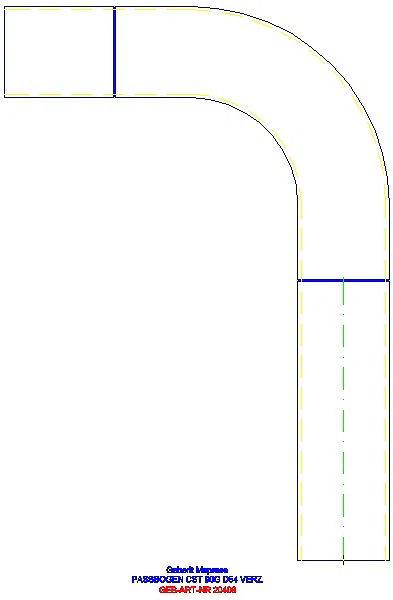 GE Mapress C-Stahl Passbogen 90Gr d54 verzinkt_20408_A