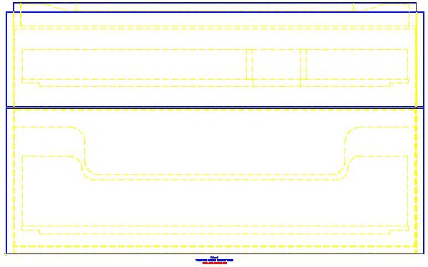 Xeno2 Unterschrank f. WT m. Ablg. li m. 2 Schubl., 88x53x46,2cm, greige_500.516.00.1_A