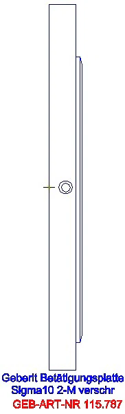 GE BetPl. Sigma10, für Spül-Stopp-Sp. edst. gebü. /poliert/ gebü. verschraub._115.787.SN.5_L