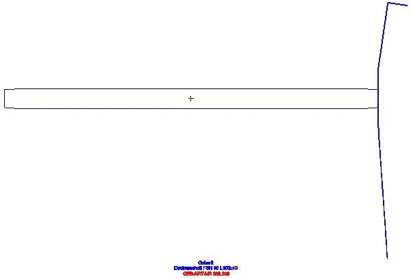 GE Deckenschott FSH 90 L:100x40_388.300.00.1_L