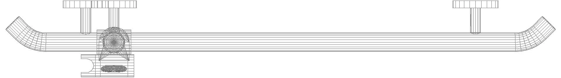 HEWI DUHA m.Br.H.St., AM1:1100, W1:962, Br.H. in 92, Kst., chromoptisch besch.