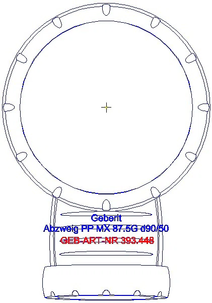 GE Silent-Pro Abzweig 87,5Gr d90/50_393.448.14.1_G