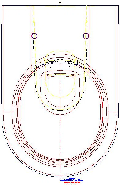 Acanto Wand-WC Tiefspüler geschlossene Form, Rimfree_500.600.01.2_G