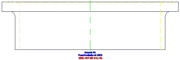 GE PE Vorschweissbund d315_372.744.16.1_L