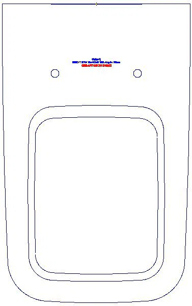 iCon Square Stand-WC Tiefspüler wandbündig, geschl. Form, Rimfree_211910000_G