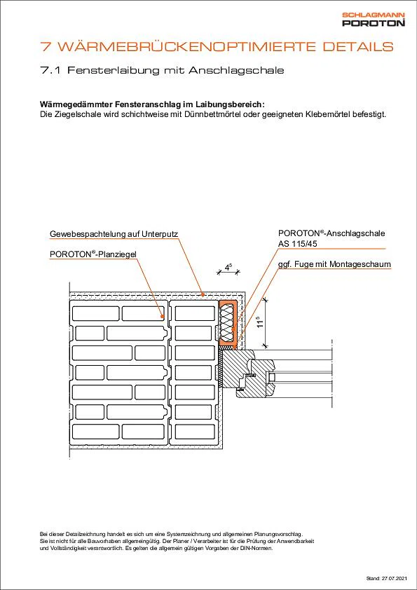 Wärmebrueckenoptimierte Details