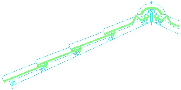 Hohlfalzziegel Achat 12V Firstanschlz.Deckl