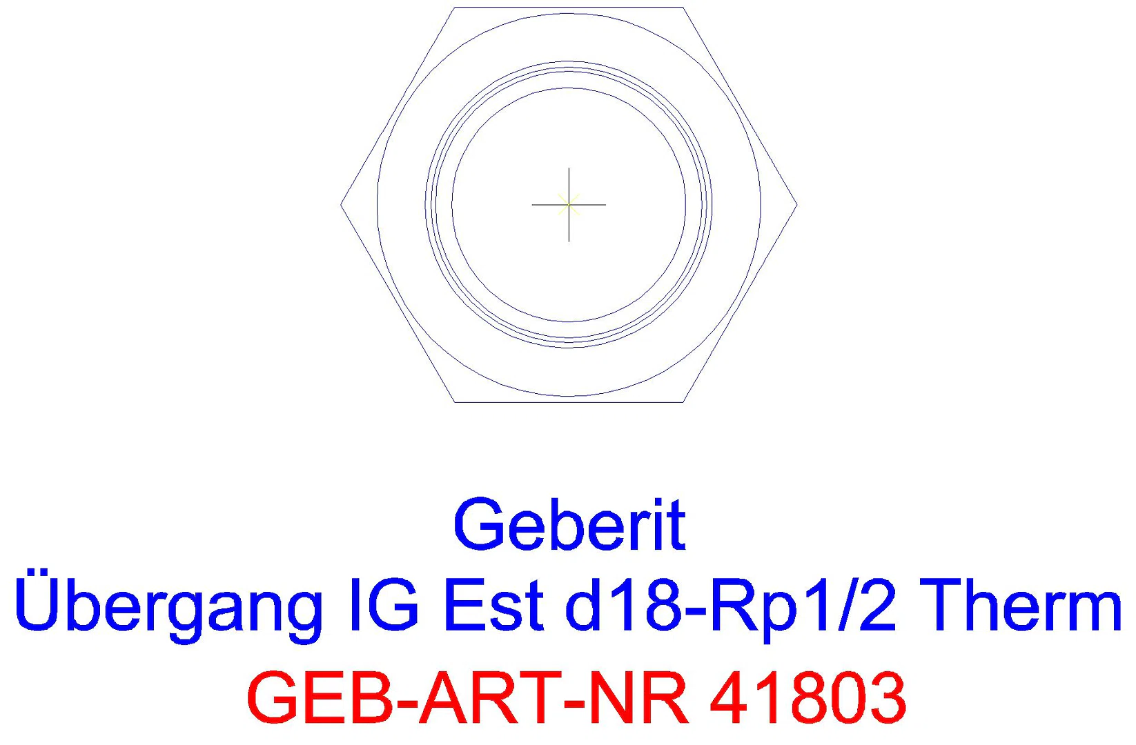 GE Mapress Therm Übergang mit IG d15-Rp1/2_41803_l