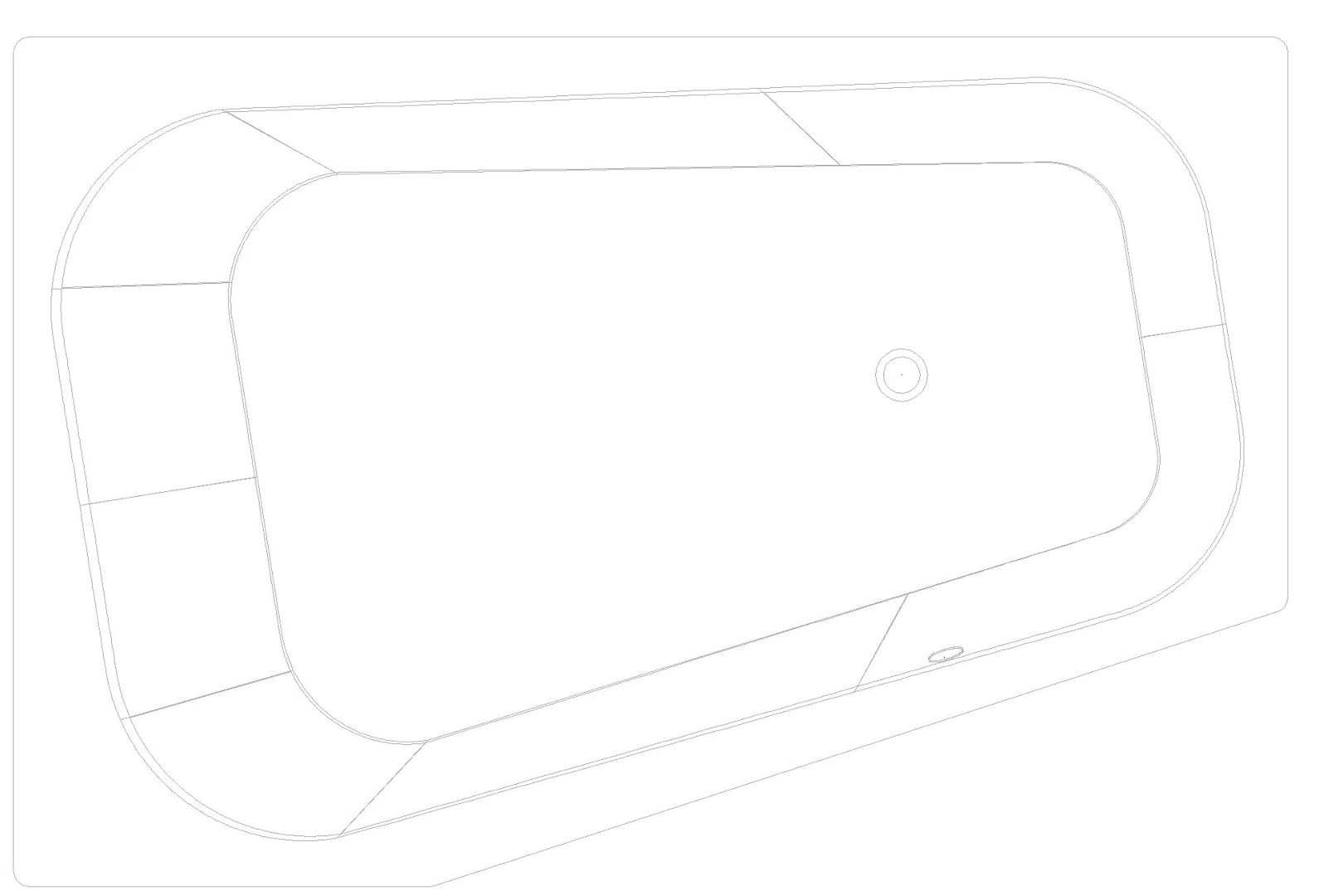 KALDEWEI PLAZA DUO RECHTS Badewanne, 1800x1200 mm, Modell-Nr: 190