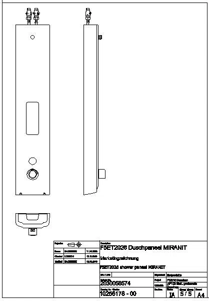 DUPA, F5, elek., MIRANIT, Therm., f. DUKO, Ablg., f. Batt./Netzteil, F5ET2026