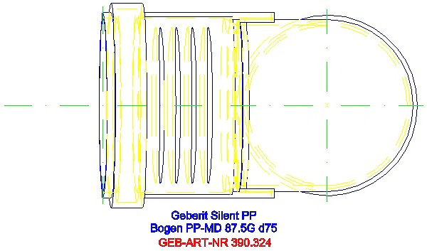 GE Silent-PP Bogen 87,5Gr d75_390.324.14.1_G