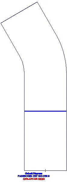 GE Mapress Edelstahl Passbogen 30Gr d88,9_30030_A