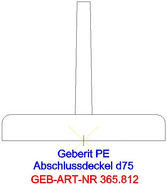 GE PE Enddeckel d75_365.812.16.1_A