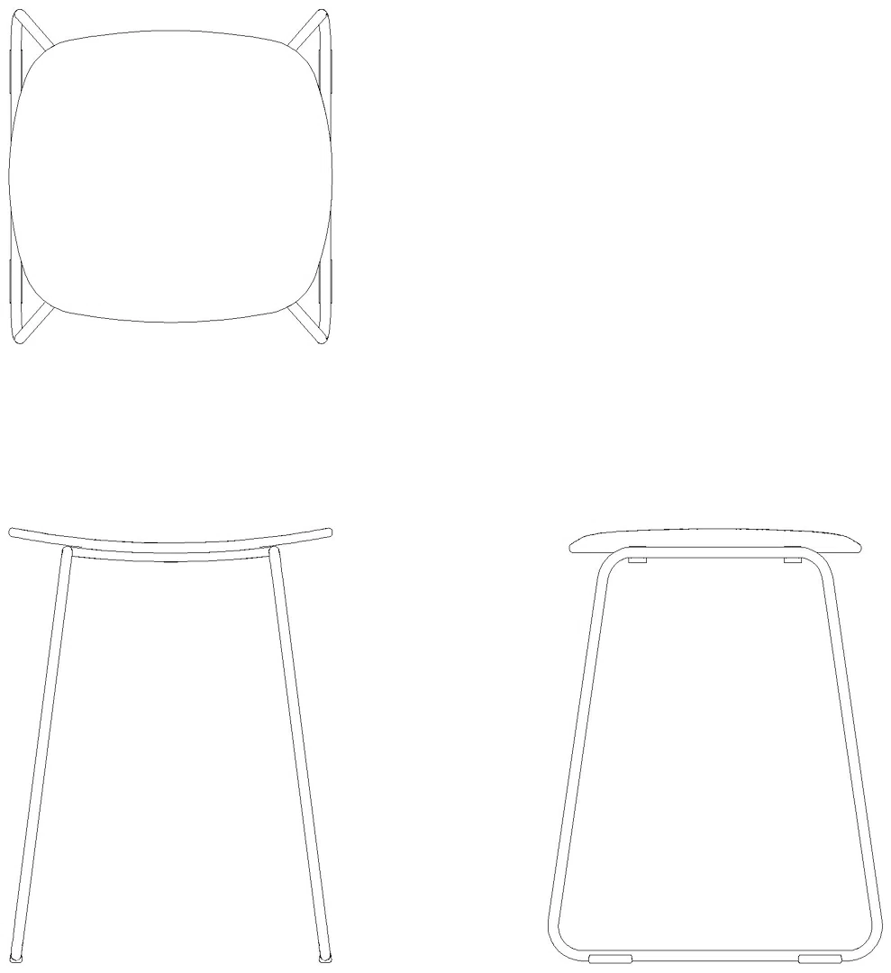 HEWI Duschhocker, H:497mm, B:370mm, Gestell plb schw tiefmatt