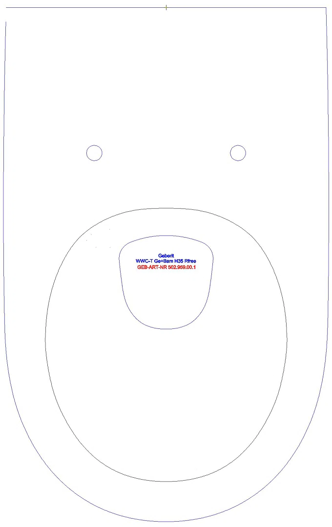 Bambini WWC für Kinder, Tiefspüler Rimfree, H:35cm, weiß_502959001_g