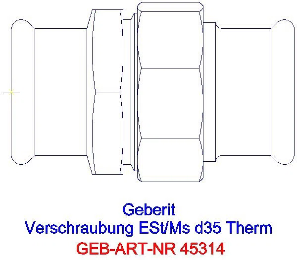 GE Mapress Therm Verschraubung d35 _45314_A