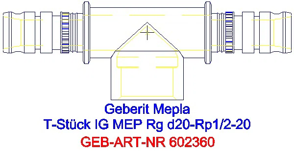 GE Mepla T-Stück mit IG Rg d20-Rp1/2-20_602.360.00.5_A
