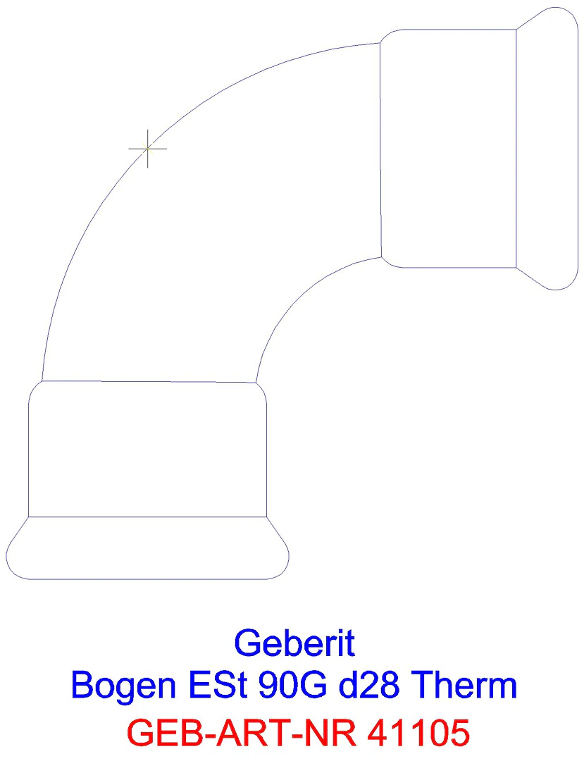 GE Mapress Therm Bogen 90Gr d28 _41105_l