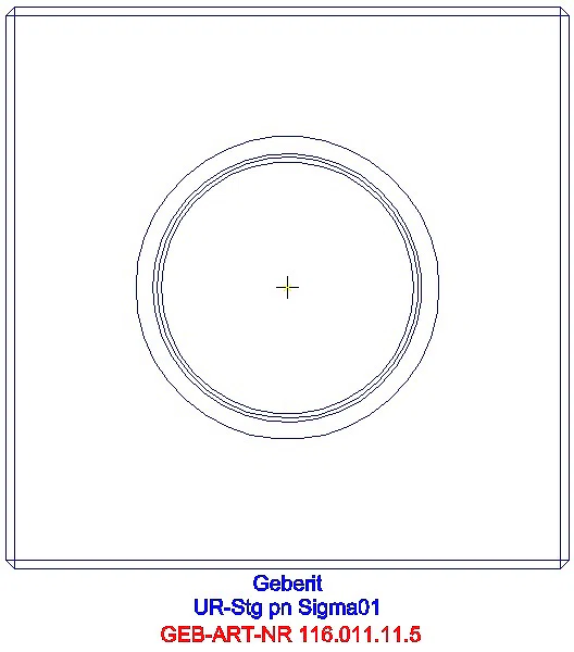 GE UR-Strg. mit pneumatischer Spülausl. BetPl. Sigma01 glanzverchromt_116.011.21.5_A