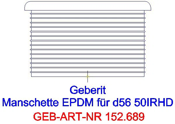 GE Manschette EPDM für d56 d 32x50 mm_152.689.00.1_L