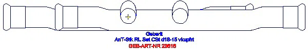 GE Mapress Kupfer Anschluss-T-Stück-Set für Rücklauf d18-15_23616_G