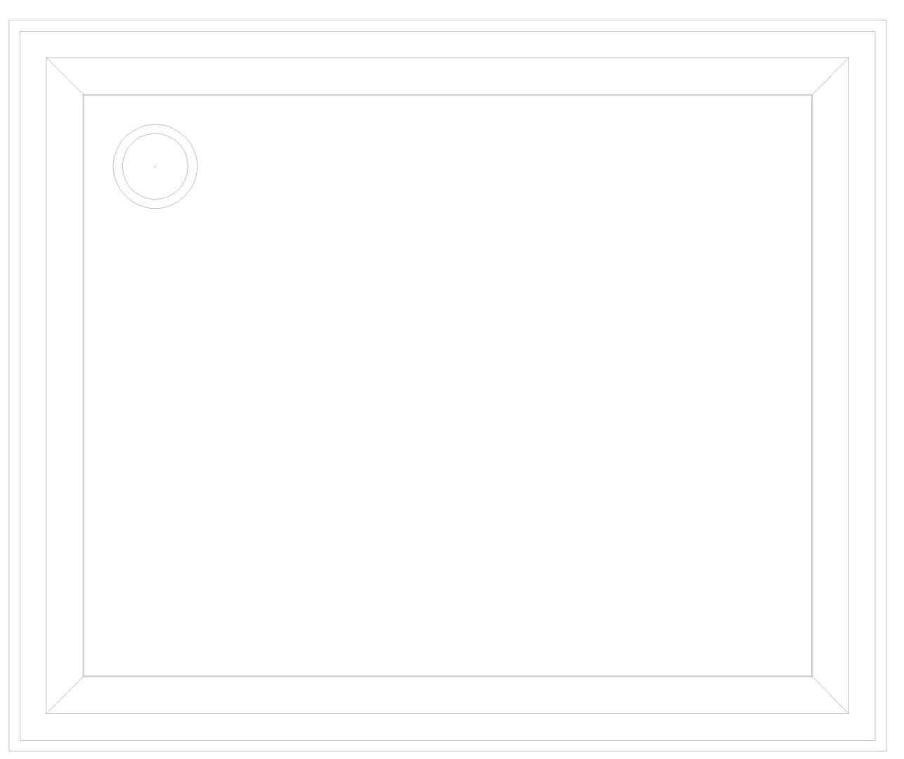 KALDEWEI DUSCHPLAN Duschfläche, 1000x1200x32 mm, Modell-Nr: 421-1