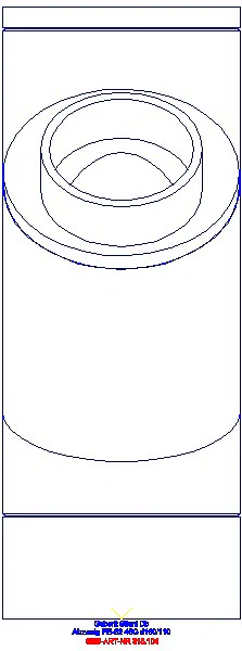 GE Silent-db20 Abzweig 45Gr d160/110_315.104.14.1_L