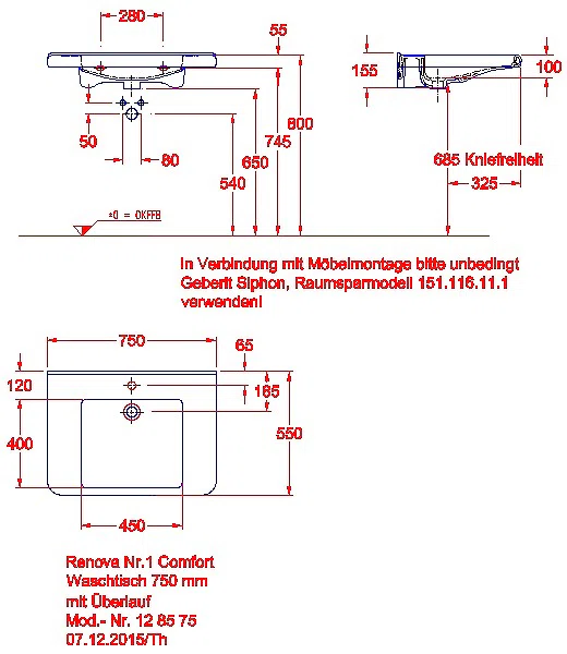 Renova Comfort Square WT barrierefrei 75x55cm, m. Hl., m. Ül._kgv_r1_comf_128575