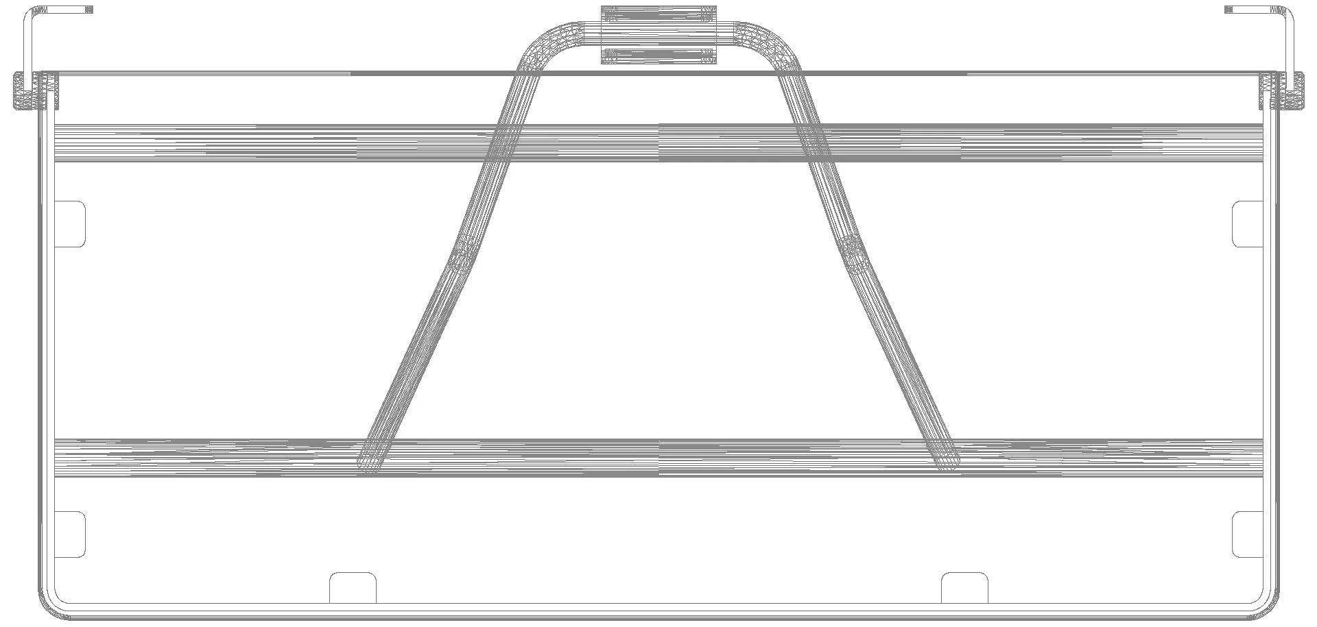 HEWI DU-Klappsitz,re-eckig(USA)Sys 900, Edelstahl,B:31 7/8 inch,T:15 3/4 inch