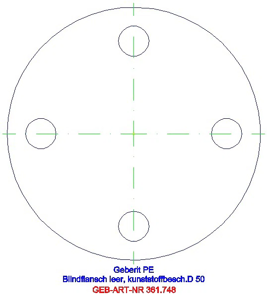 GE PE Blindflansch d50_361.748.00.1_G