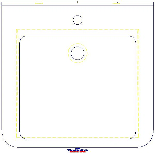 Renova Comfort Square WT barrierefrei 55x52,5cm, m. Hl., o. Ül._128557000_G