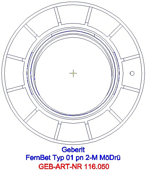 GE Fernbetätigung Typ 01 pneumatisch für 2-Mengen-Sp. Möbeldrücker glanzverchromt_116.050.21.1_L