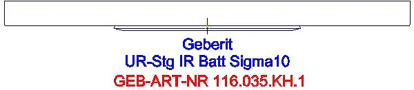 GE UR-Strg. mit elektronischer Spülausl. Battterie Sigma10 schwarz/glanzchrom_116.035.KM.1_G