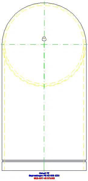 GE PE Segmentbogen 90Gr d200_370.055.16.1_L