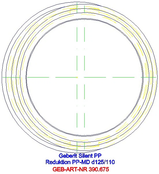 GE Silent-PP Reduktion exzentrisch d125/110_390.675.14.1_G