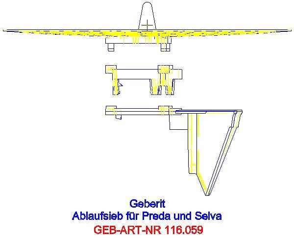 GE Urinalsieb für Preda und Selva_116.059.00.1_L