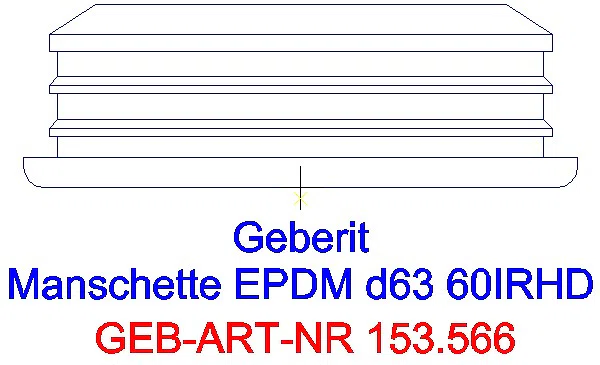 GE Manschette EPDM für d63 d 50x58 mm_153.566.16.1_G