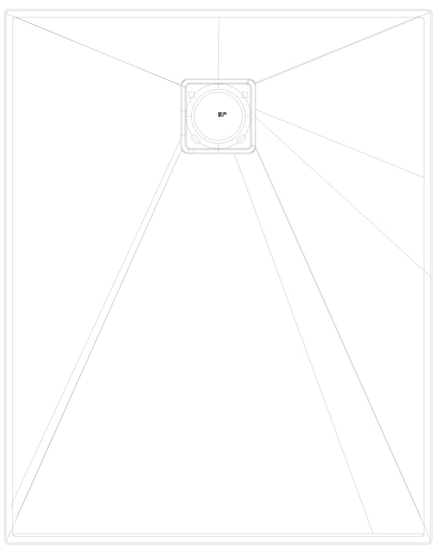KALDEWEI ALUVIA Duschfläche, 800x1000x32 mm, Modell-Nr: 3254