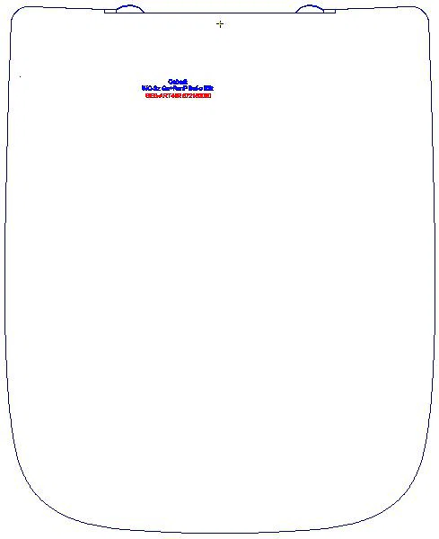Renova Plan WC-Sitz, eckiges Design Befestigung von oben_572180000_G